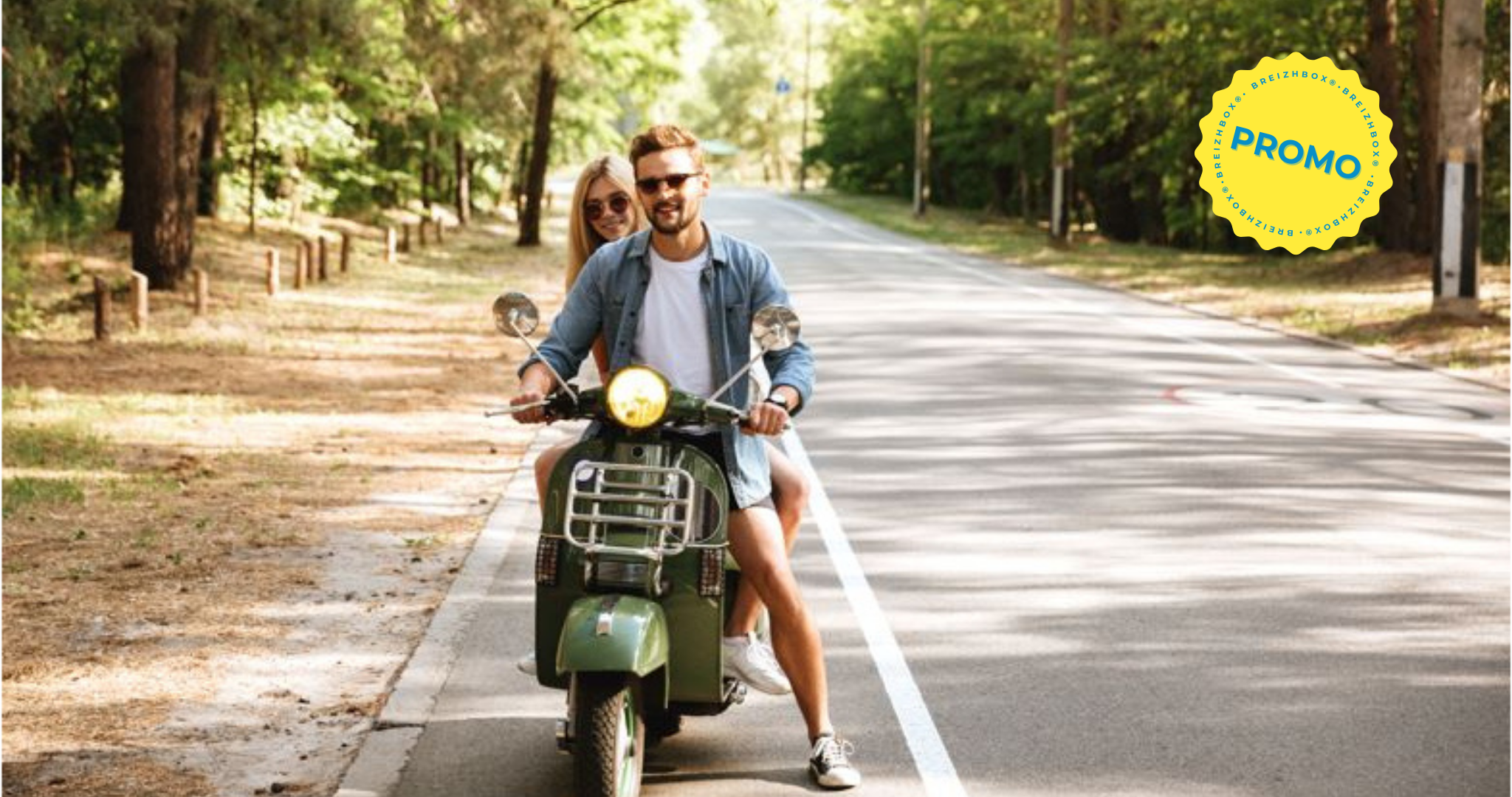 Séjour inattendu en scooter vintage à Lorient Bretagne Sud, avec hôtel et petit-déjeuner inclus en Morbihan (56)